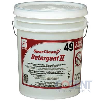 Sparclean Dishwashing Detergent II #49 5gl/pl 7649-5 SP