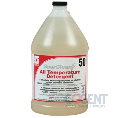 Sparclean All Temp Warewash Detergent II 4gal/cs  SPAR 7650