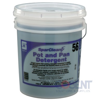 Pot & Pan Detergent 56 5gal SparClean 5gal/pl 7656
