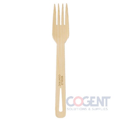 Bamboo Fork 6.7" Compostable 2000/cs  FO-BB-67 WORLD