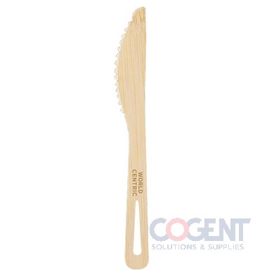 Bamboo Knife 6.7" Compostable 2000/cs  KN-BB-67 WORLD